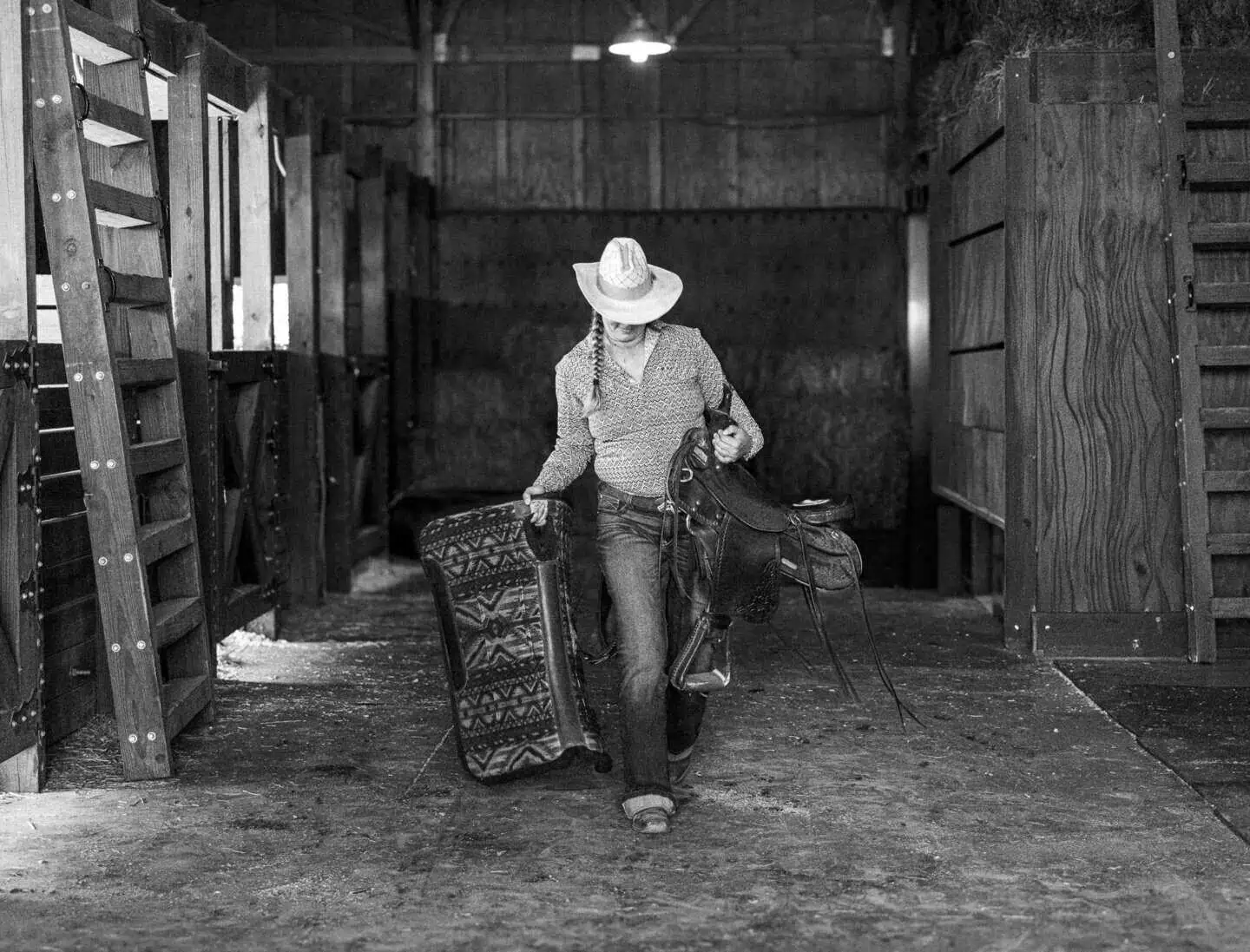 Transport equipment at Meadowlark Ranch